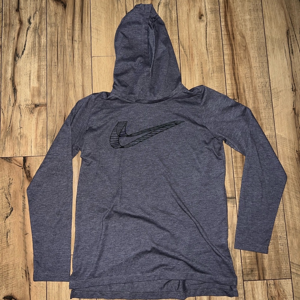 dark gray nike hoodie